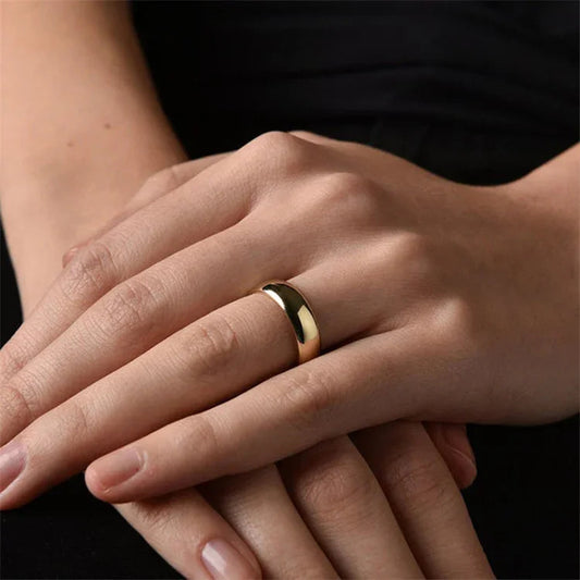 Edith – Bague Or Minimaliste Chic