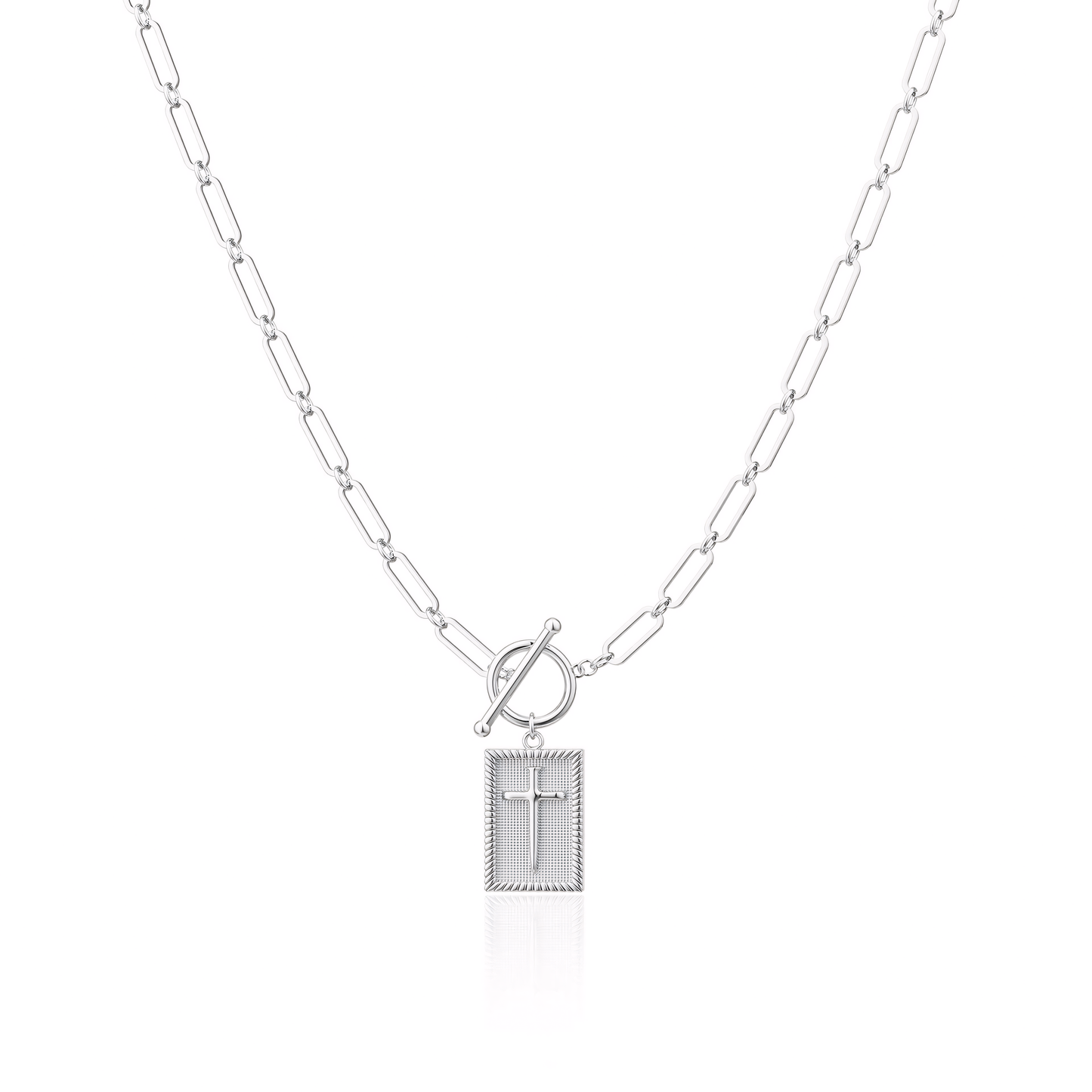 Marielle – Collier Croix Clou Élégant
