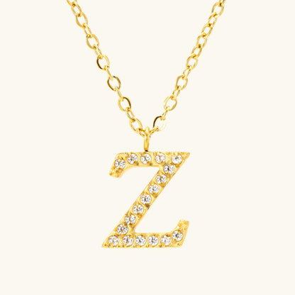 Flora – Collier Lettre Fin et Élégant