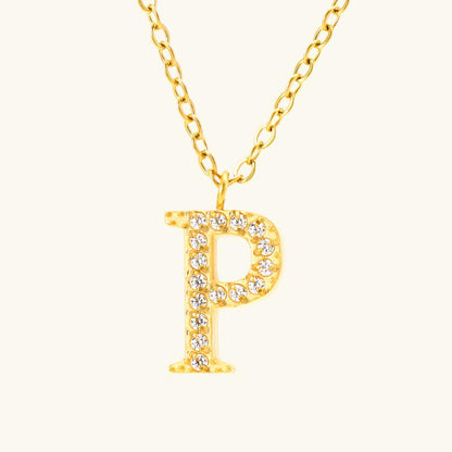 Flora – Collier Lettre Fin et Élégant