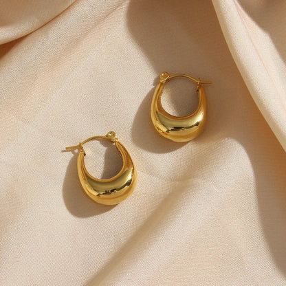Evie – Boucles Créoles avec Zirconium