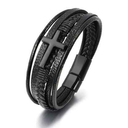 Alex – Bracelet Croix Tendance