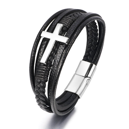 Alex – Bracelet Croix Tendance