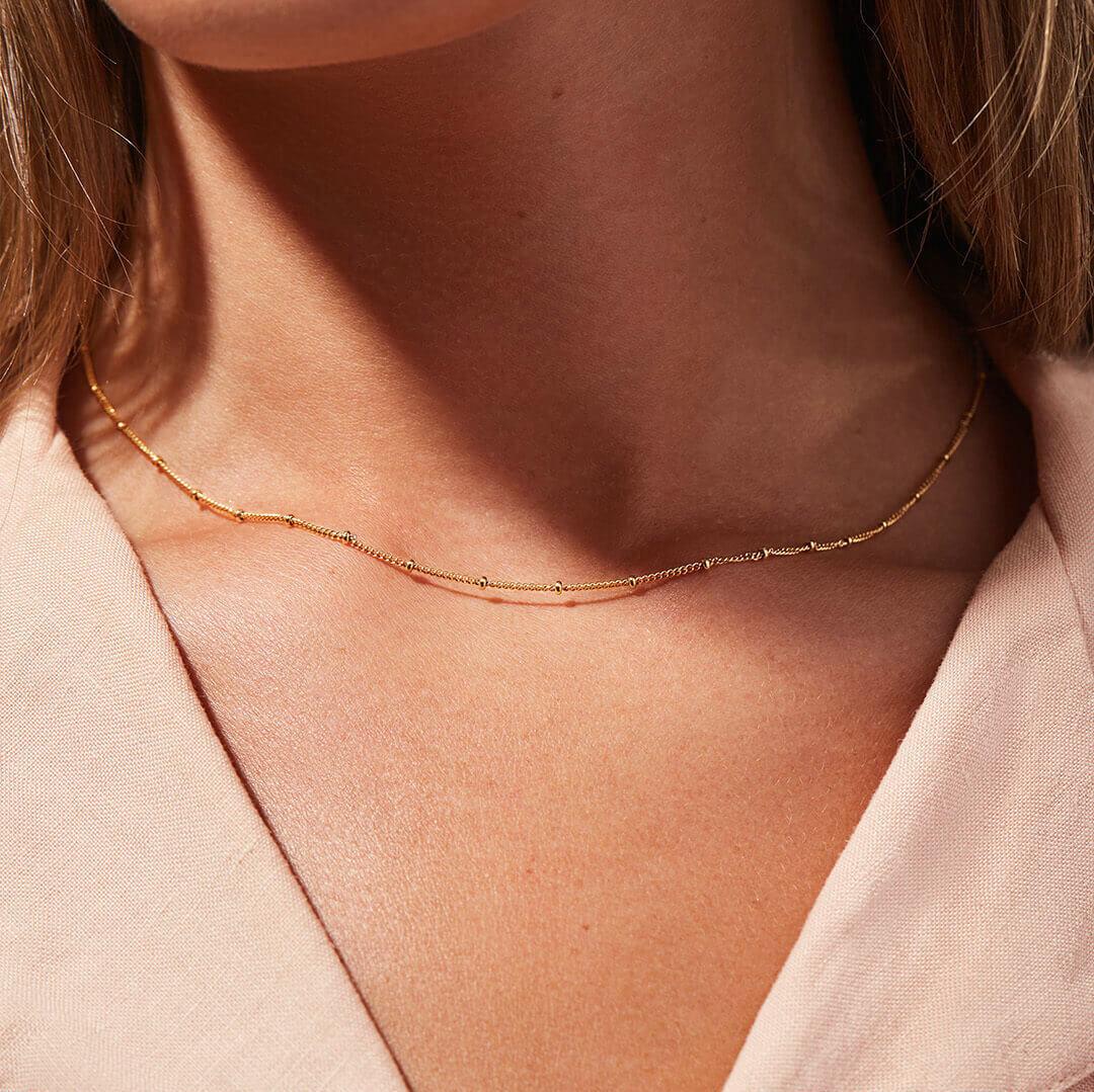 Julia – Collier Chaîne en Or