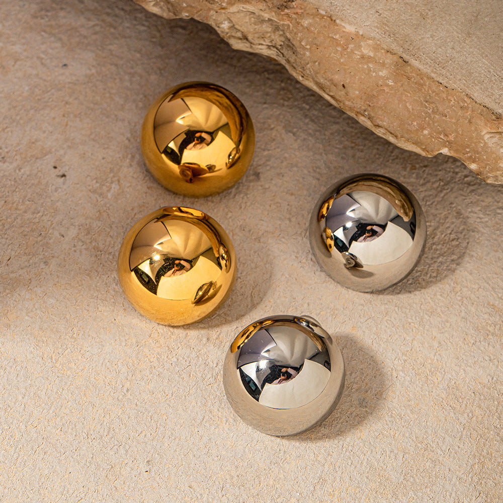 Maelis – Boucles d’Oreilles Sphère Glam
