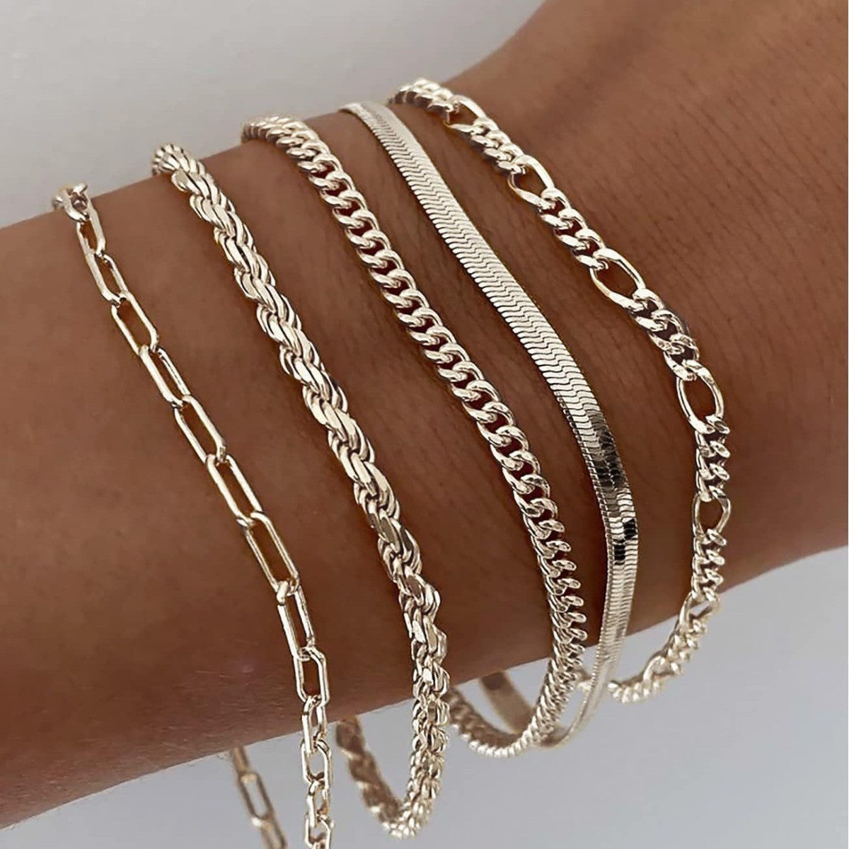 Elara – Set de Bracelets Style Minimaliste pour Femme