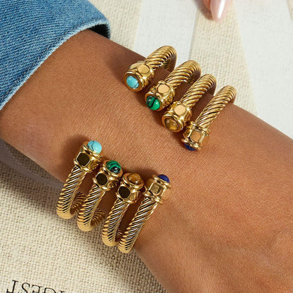 Hinari – Bracelet Chaîne Dorée