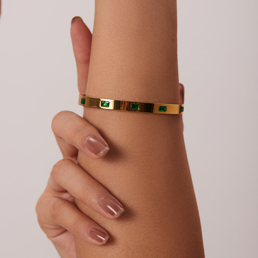 Hannah – Bracelet Chaîne Doré