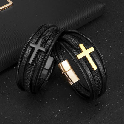 Alex – Bracelet Croix Tendance