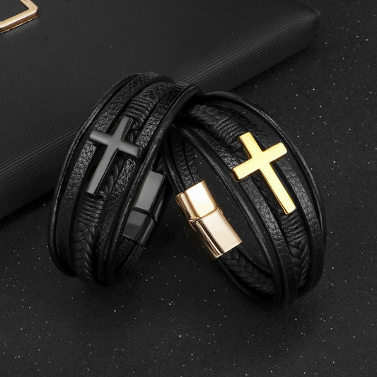 Alex – Bracelet Croix Tendance