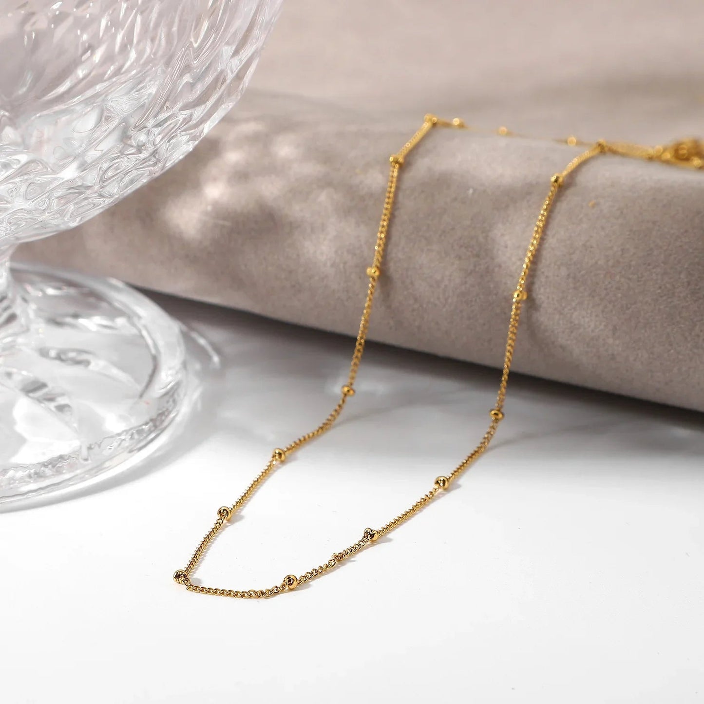 Julia – Collier Chaîne en Or