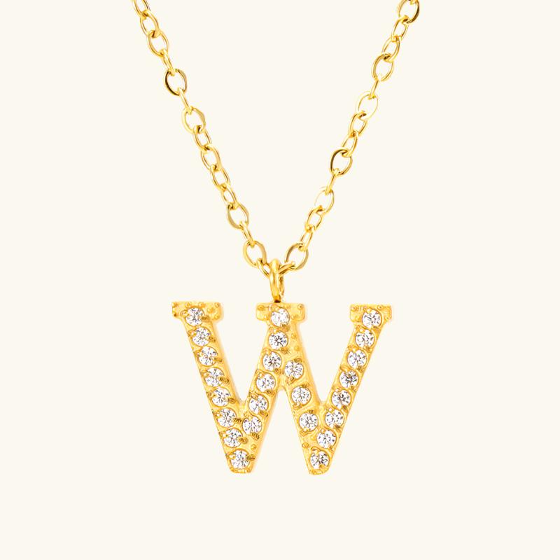 Flora – Collier Lettre Fin et Élégant