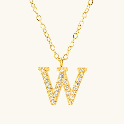 Flora – Collier Lettre Fin et Élégant