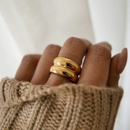 Zelle – Bague en Or Élégante