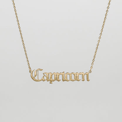 Celestine – Collier Prénom Zodiaque Classique