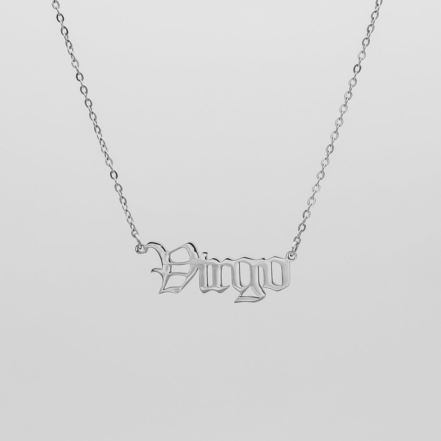 Celestine – Collier Prénom Zodiaque Classique