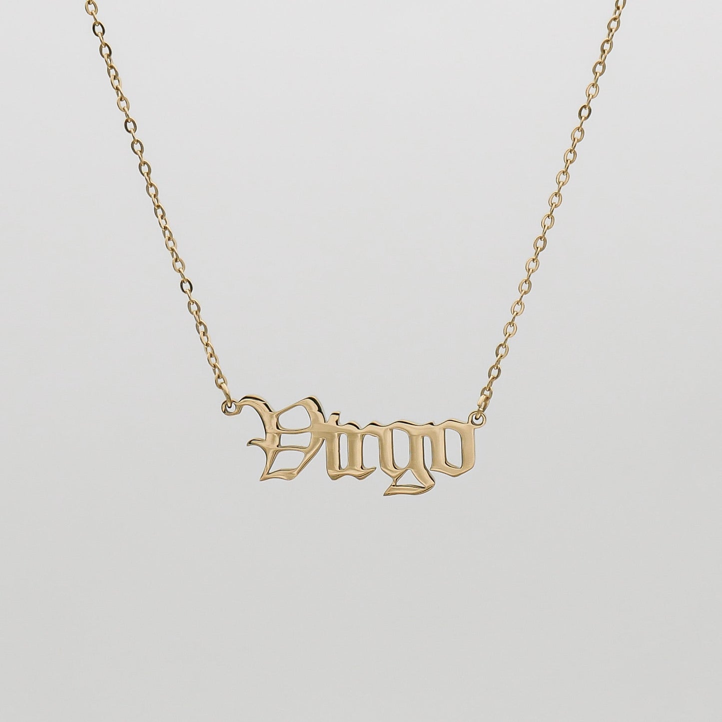 Celestine – Collier Prénom Zodiaque Classique