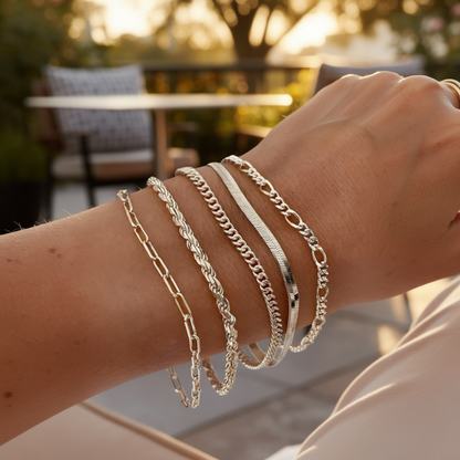Elara – Set de Bracelets Style Minimaliste pour Femme