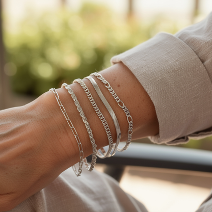 Elara – Set de Bracelets Style Minimaliste pour Femme