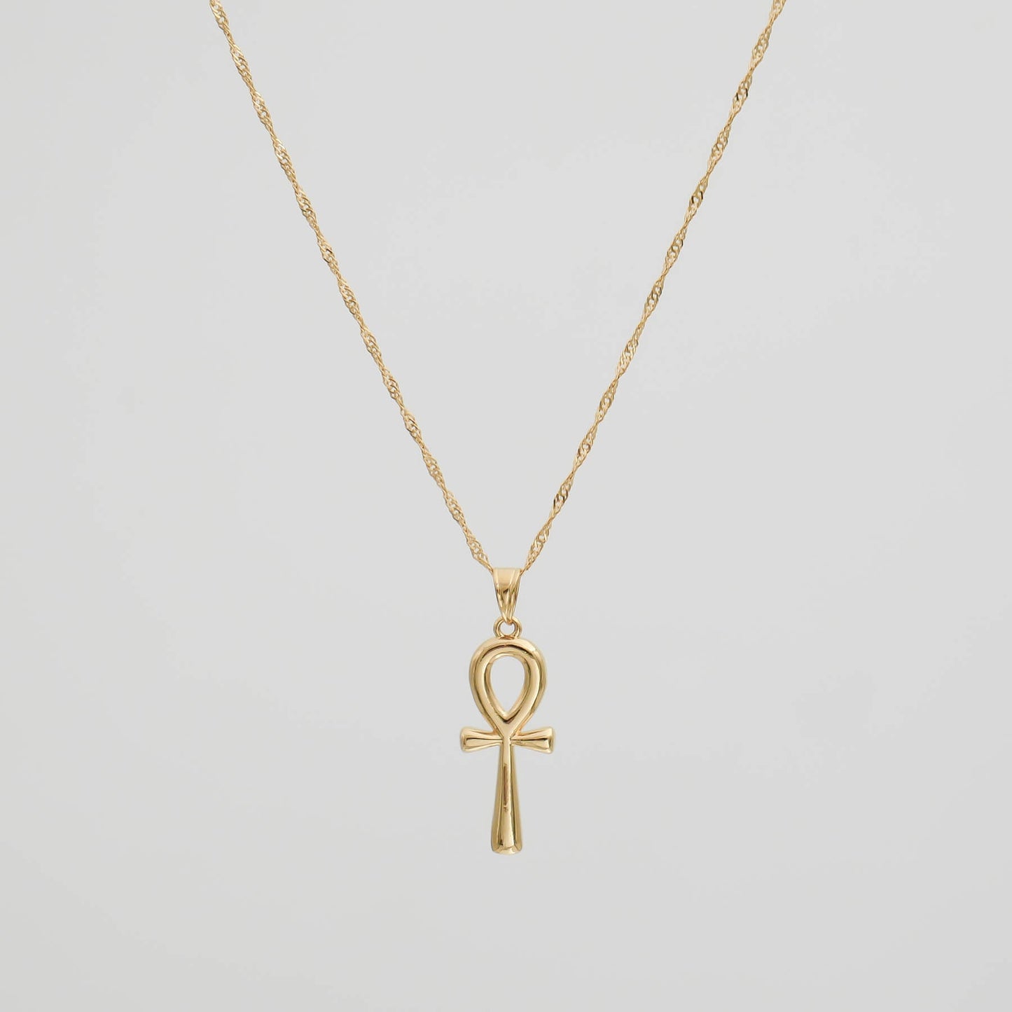 Stella – Collier Pendentif Croix en Métal