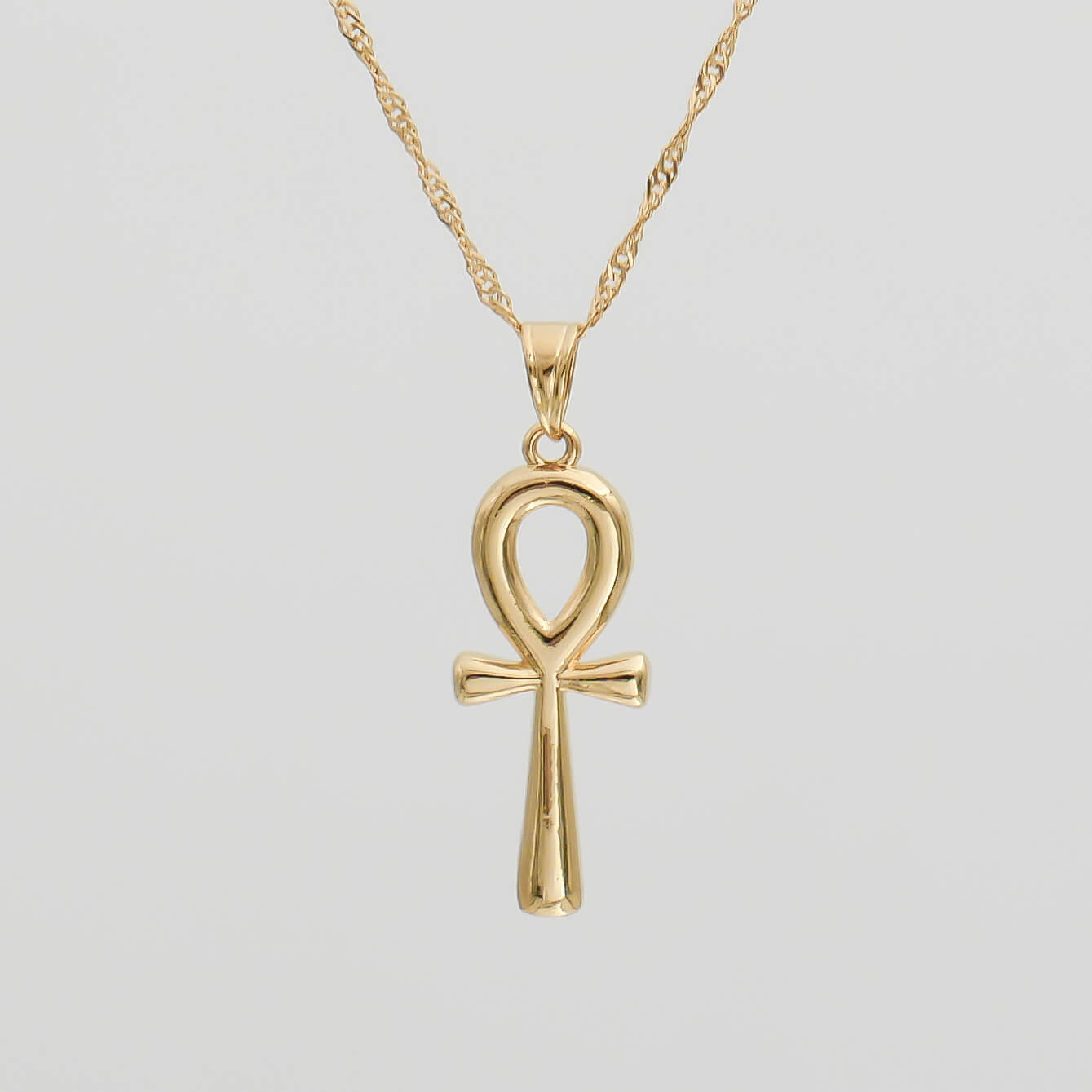 Stella – Collier Pendentif Croix en Métal