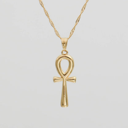 Stella – Collier Pendentif Croix en Métal