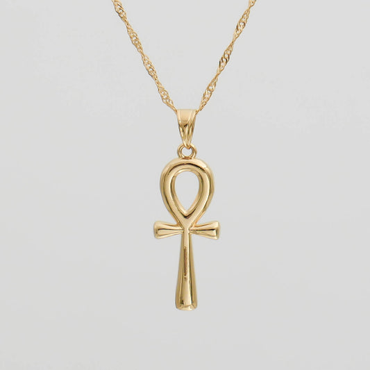 Stella – Collier Pendentif Croix en Métal