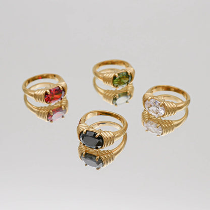 Lana – Bague Pierre Élégante