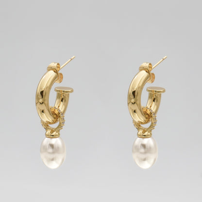 Nala – Boucles d’Oreilles Perle Élégantes