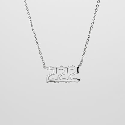 Ashley – Collier Numéro d'Ange Personnalisé