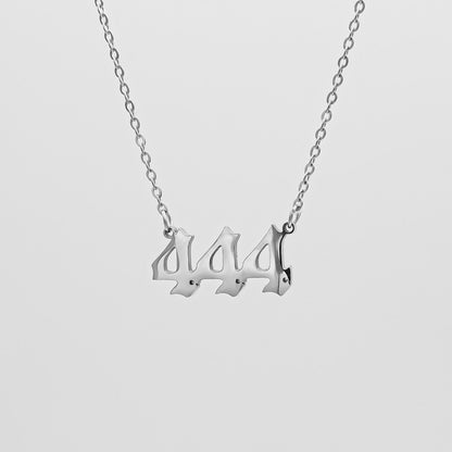 Ashley – Collier Numéro d'Ange Personnalisé