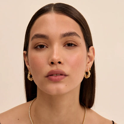 Gia – Boucles d’Oreilles Torsadées