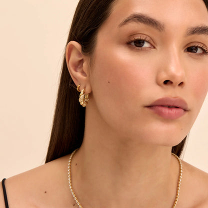 Gia – Boucles d’Oreilles Torsadées