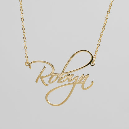 Louise – Collier Prénom Fin et Personnalisable