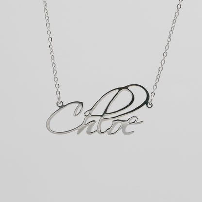 Louise – Collier Prénom Fin et Personnalisable