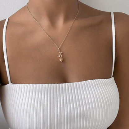 Juliet – Collier Rose Élégant