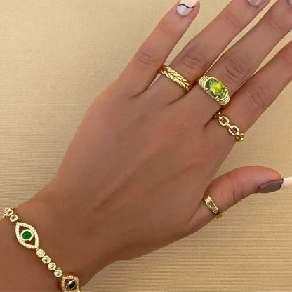 Lana – Bague Pierre Élégante