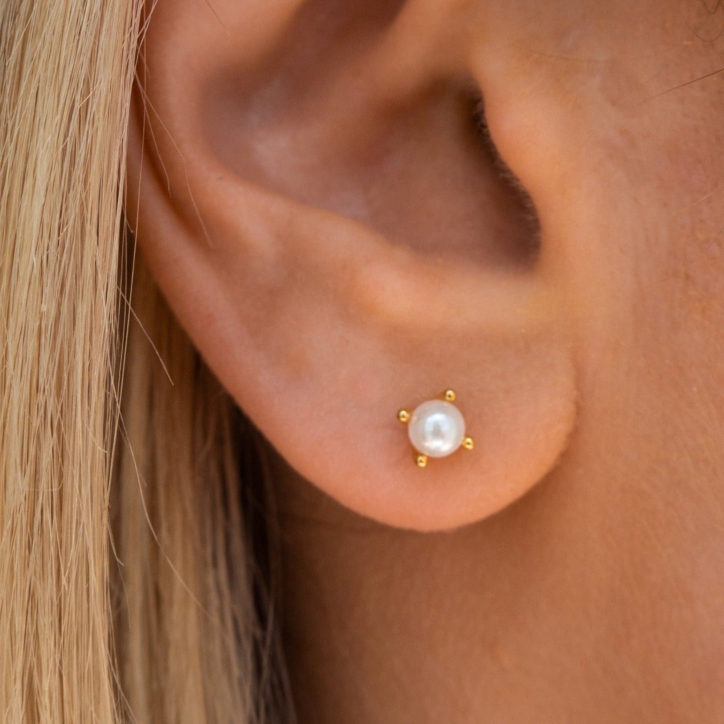 Mia – Boucles d'Oreilles en Perles