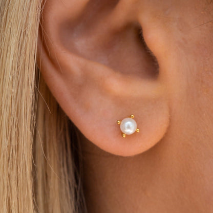 Mia – Boucles d'Oreilles en Perles