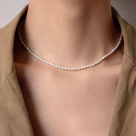 Mia – Collier à Perles Élégant