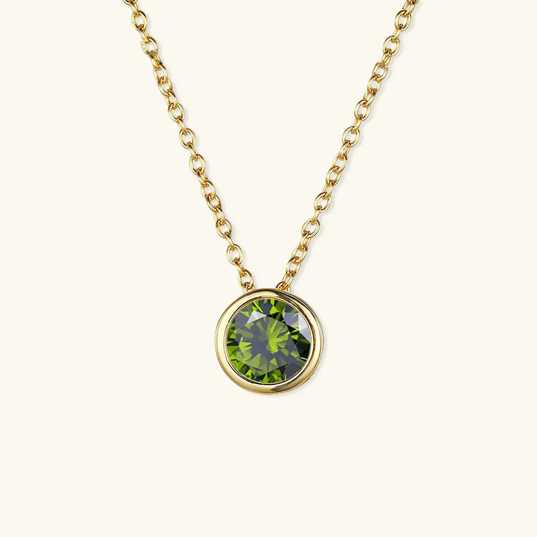 Daniella – Collier Or avec Pierre Symbolique