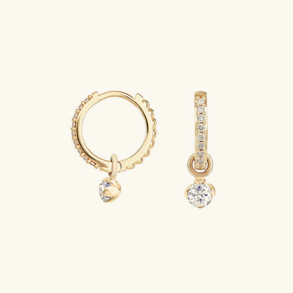 Taylor – Créoles Réversibles en Diamant