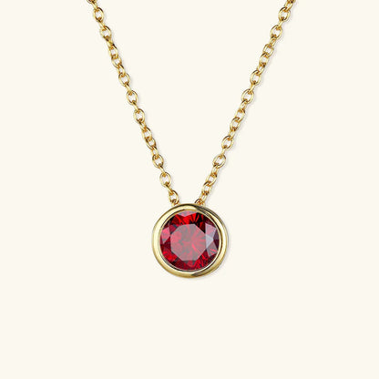 Daniella – Collier Or avec Pierre Symbolique