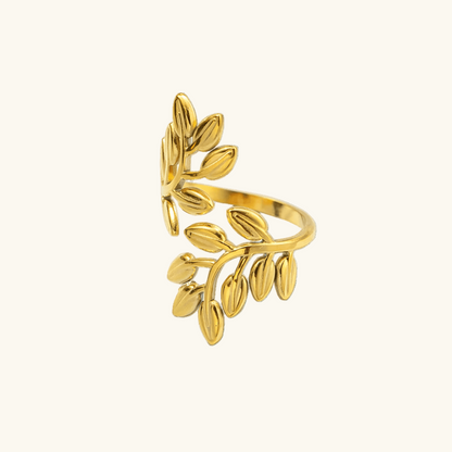Aris – Bague Minimaliste Ouverte en Acier Titane