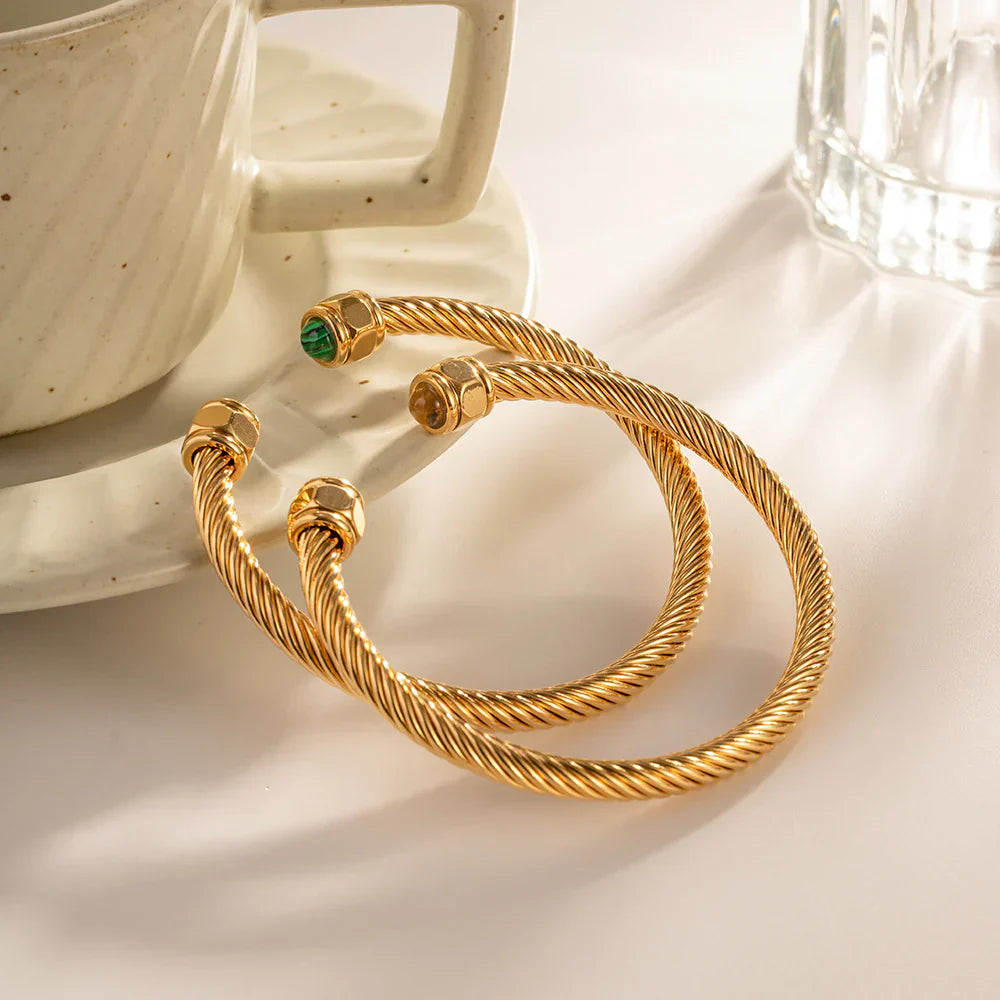 Thea – Bracelet Doré Élégant