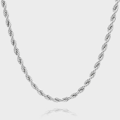 Nalia – Chaîne Corde en Argent