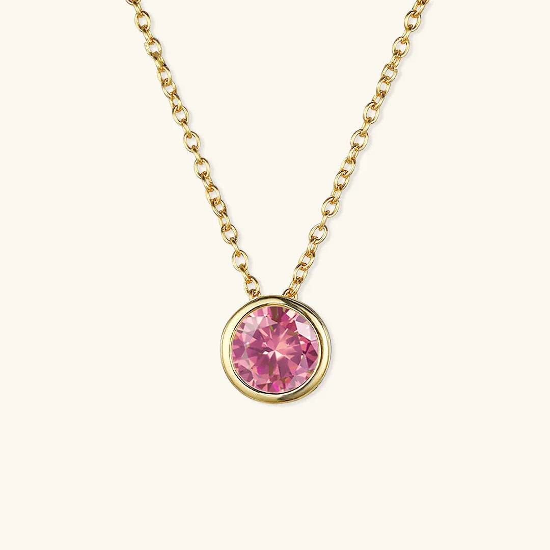 Daniella – Collier Or avec Pierre Symbolique