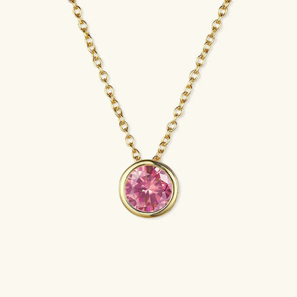 Daniella – Collier Or avec Pierre Symbolique