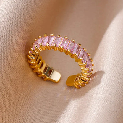 Kristal – Bague Gemme Élégante