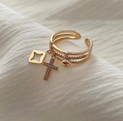 Lysandra – Bague Argent Sterling Spirituelle